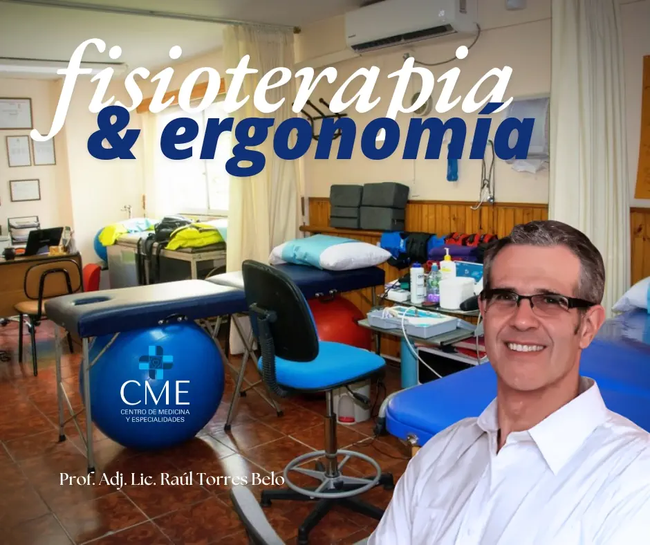 dolor de espalda tratamiento de fisioterapia y ergonomía don el Prof. Adj. Lic. Raúl Torres Belo